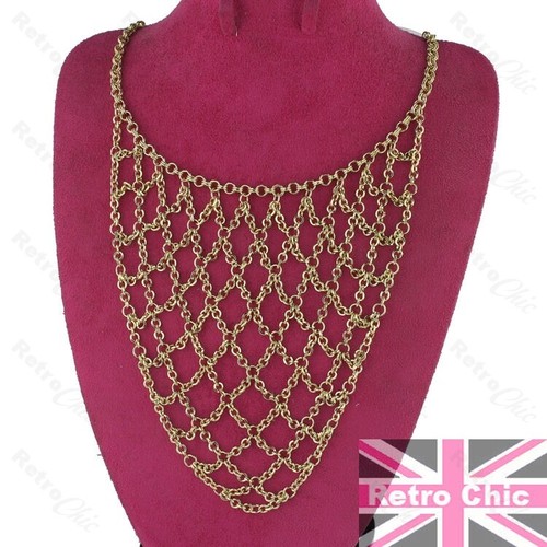 Chainmail big necklace - chainmail,