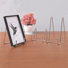 Plate Display Stand Picture Easel Metal Plate Stands Holder Display Stand