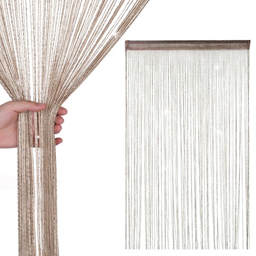 String curtain panels - string, fly