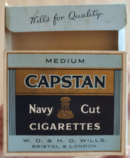 CAPSTAN MEDIUM - UK empty 20s