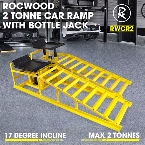 Car ramp rocwood two tonne - 2t,