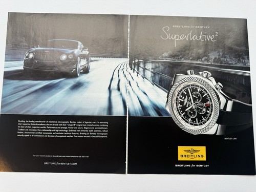 Original breitling bentley gmt - breitling,