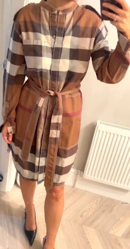 Burberry shirt dress women