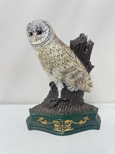 Vintage cast iron owl - cast,
