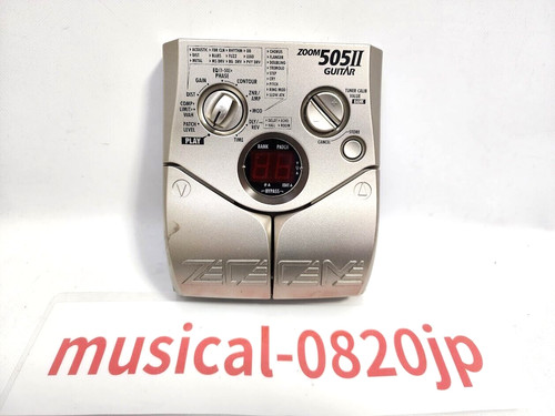 Zoom 505ii silver guitar - silver,