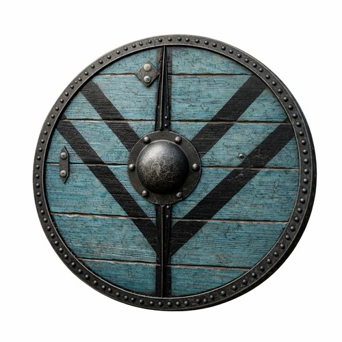 Viking handmade wooden battle - viking,