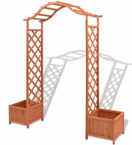 Wooden garden trellis - wooden,
