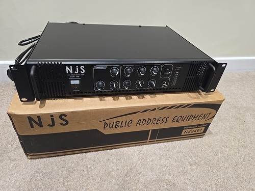 Njs401 120w mixer amplifier - pa,
