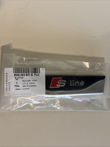 Genuine audi line left - audi, s-line