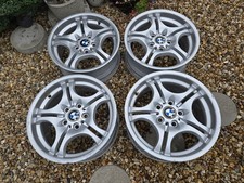 4x Style 68 BMW M SPORT  3 SERIES E46  17" ALLOY WHEELS STAGGERED