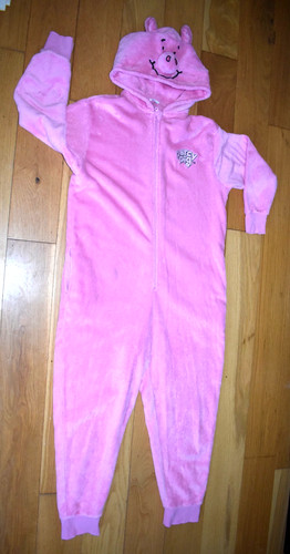 Percy pig fleece all one - percy, all-in-one