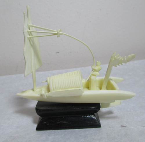Vintage carved ivory style - carved, ivory-style
