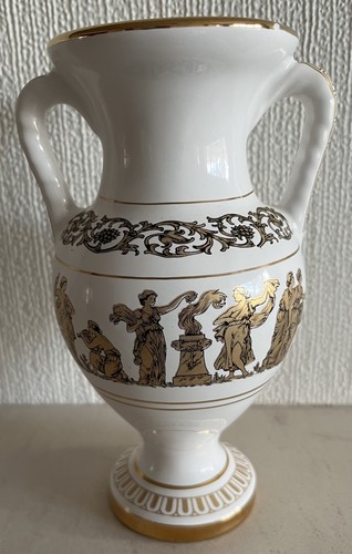 Vintage white greek ceramic - vintage,