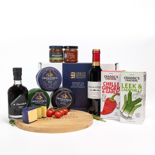 Luxury cheese gift hamper with - gift,