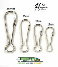 10-1000 SILVER LANYARD CLIPS