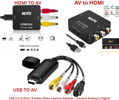 Rca hdmi and to - to, av