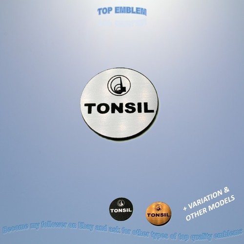 Unitra tonsil 30mm badge - unitra,