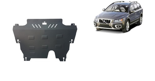 Steel skid plate sump guard - steel,