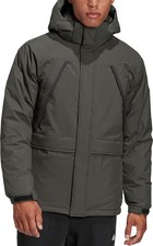 Adidas Mens Outdoor Sport 11/11 Down Winter Coat / Dark Green / RRP £180