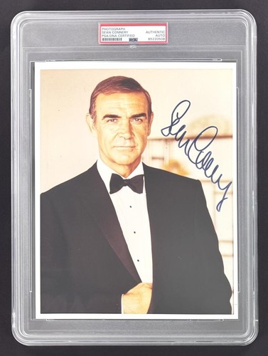 Sean connery james bond signed - sean,