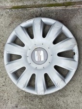 SEAT LEON 15" WHEEL TRIM X 1 HUB CAP GENUINE ALTEA 1M0601147K