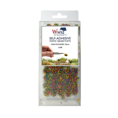 10mm static grass tufts - static,