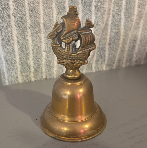 Decorative brass bell - brass, for
