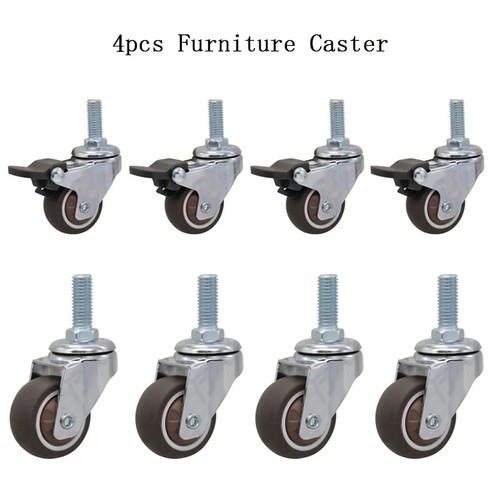 4pcs heavy duty swivel castor - 4pcs,