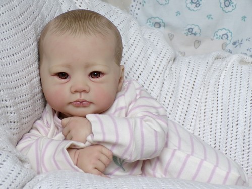 Reborn baby girl - girl, doll