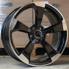 20" rotor black pol alloy