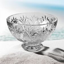 Waterford Crystal Seahorse 6" Footed Bowl In Box Made in Ireland  New w/o Box