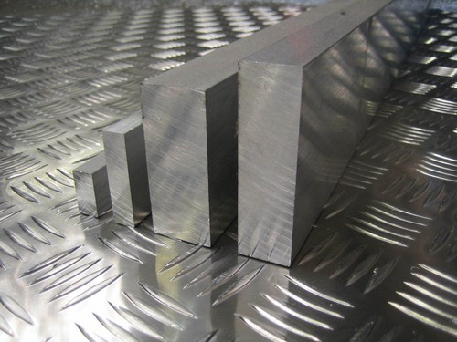 Aluminium flat bar plate - flat,