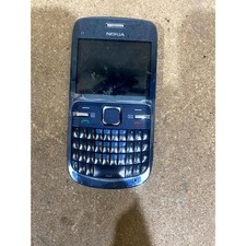 Nokia C3-00 QWERTY Keyboard Mobile Phone 2.4" LCD Display Single SIM - For Parts