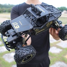 XL Large Electric Remote Control RC Cars  Monster Truck 4WD Rock Crawler Kid Toy