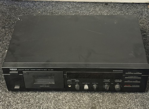 Yamaha 390 cassette deck - yamaha, kx-390