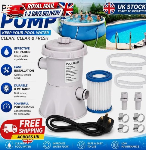 Swimming pool electric filter - swimming,