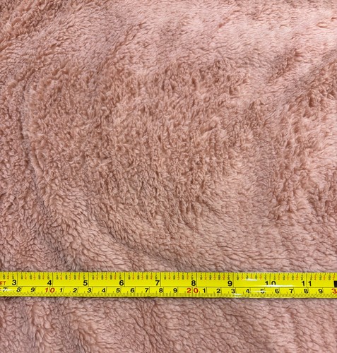 Super soft pink fleece - , fabric