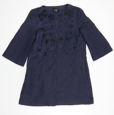 Fee G Womens Blue Jacket Coat