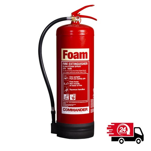 Litre foam fire - fire, extinguisher