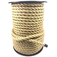 18mm Synthetic Polyhemp Decking Rope On A Reel, Garden Ropes - Select Your Lengt