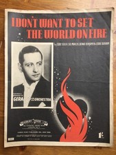 Vintage song sheet 'I Don't