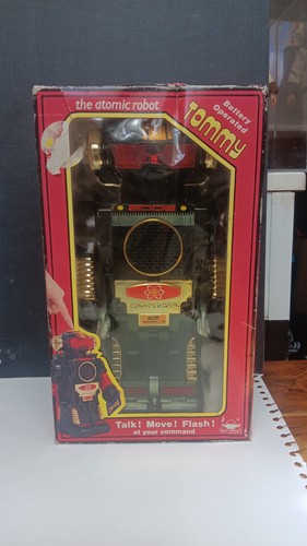Vintage tommy the - atomic, robot