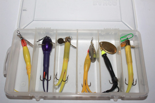 Vintage spinner lures - 6,