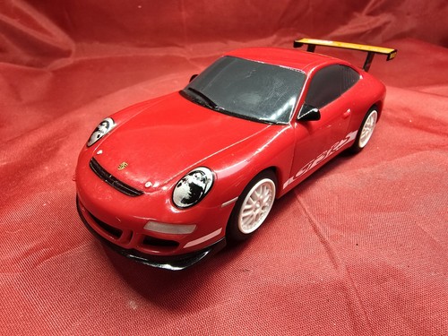 Scalextric red porsche - red, 997