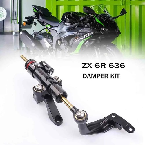 Titanium steering damper - titanium,