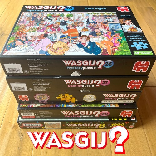 Wasgij 1000piece jigsaw puzzle - wasgij,