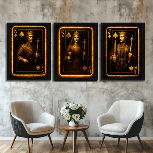 Royal playing card wall - playing,