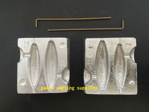 Fishing lead weight mould - fishing,