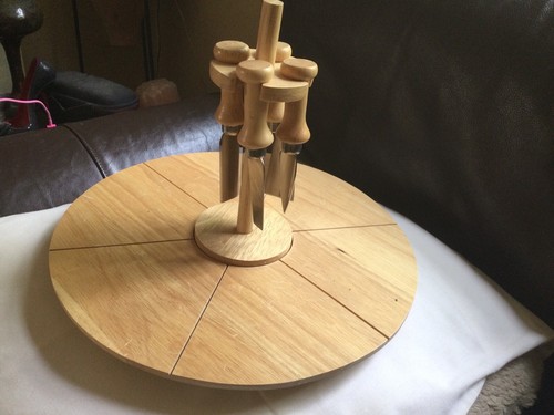 Wooden lazy susan - wooden,