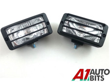 Pair of 2 Universal Car Halogen Spot Fog Lights Lamp 12v E-Marked